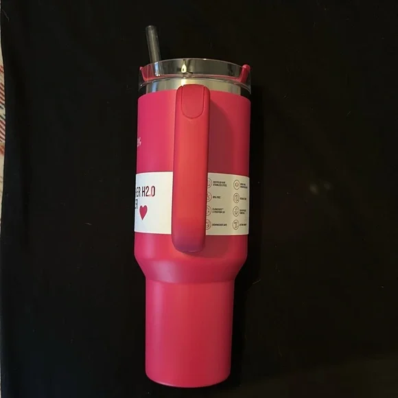 Stanley Pink Valentines 40oz tumbler